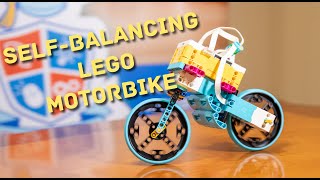 Self Balancing LEGO SPIKE Prime/Mindstorms Bike