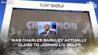 Charles Barkley Reveals How Close He Was To Signing W/ LIV Golf & Talks Turner Deal | ALL THE SMOKE