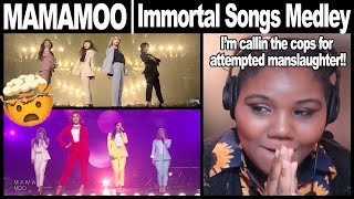 MAMAMOO IMMORTAL SONGS MEDLEY REACTION