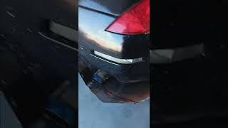 350z custom rear diffuser.
