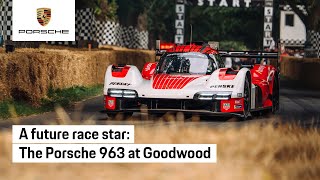 Goodwood Festival of Speed debut: the Porsche 963