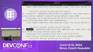 Podman networking deep dive - DevConf.CZ 2024