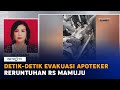 Detik-detik Evakuasi Apoteker dari Reruntuhan RS Mitra Manakarra Mamuju