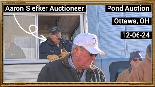 Results - Auctioneer Aaron Siefker Selling Shop Tools \u0026 Supplies - Pond Auction 12-06-24