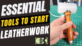 Leathercraft Tools for Beginners – The Essential Kit You Actually Need