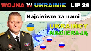 24 LIP: Ukraińcy POSZERZAJĄ PRZYCZÓŁEK NA WSCHODNI BRZEG | Wojna w Ukrainie Wyjaśniona