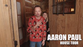 Reacting to Aaron Paul's Rustic Riverside Mansion House Tour