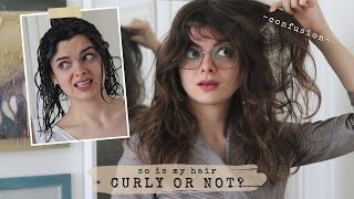 One More Shot At The Curly Girl Method 💇🏻‍♀️ On Straight (Or Not?) Hair