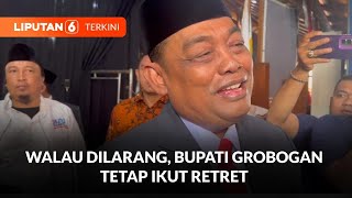 Walau Ada Instruksi Kepala Daerah PDIP Dilarang Ikut Retret, Bupati Grobogan Tetap Berangkat