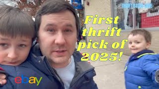 First thrift haul of 2025----is Google Lens cheating us?!?! #thriftstorefinds #thriftwithme