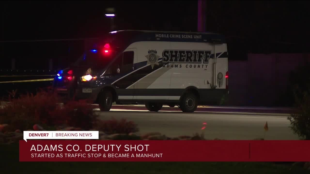 Adams County Sheriff's Office Deputy Shot - YouTube