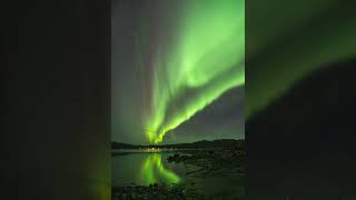 Northernlight abovre Narsarsuaq South Greenland