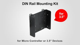 Delock DIN rail Mounting Kit for Micro Controller or 3.5″ Devices