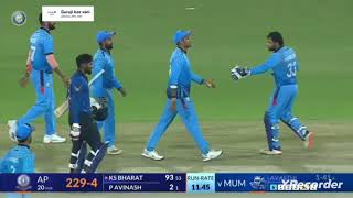 SMAT 2024, Mumbai Vs Andhra Pradesh Match highlights |Syed Mushtaq Ali Trophy 2024 Match Highlights.