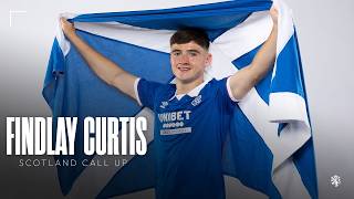 Findlay Curtis in the Scotland Squad 🏴 ⚽️ 4K Interview