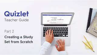 Creating a Study Set from Scratch