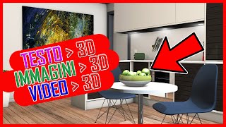 Come CREARE MODELLI 3D GRATIS Online (da testo, immagini e video) 🧊