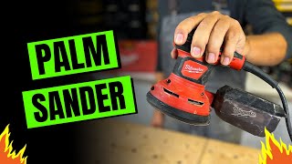 Corded is still a good option - Milwaukee Random Orbit Palm Sander review