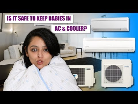 Is It Safe To Keep Babies In AC Or COOLER || What Are Some Precautions ...