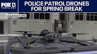 Clearwater police testing drone program to help with spring break