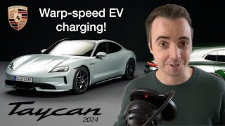2024 Porsche Taycan | The new, 939hp Taycan Turbo S and its ultra-fast charging blew my mind