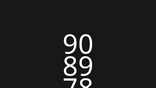 90 Second Countup Timer