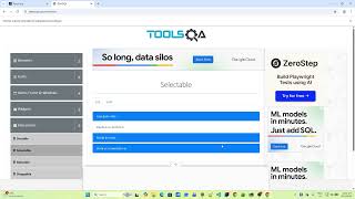 Java Selenium Framework 05b - DemoQA Selectable (List + Grid) - Random Selection Tests