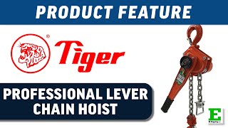 Tiger Lifting Professional Lever Chain Hoists | E-Rigging Products