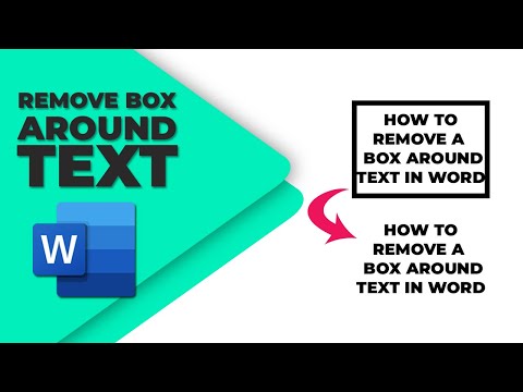 How To Remove A Box Around Text In Word The Graphic Home How To Remove A Box Around Text In Word The Graphic Home