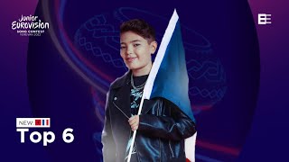 Junior Eurovision 2022 -  Top 6 (so far) + 🇦🇱🇫🇷