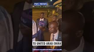 President Tinubu Returns After Visit To United Arab Emirates