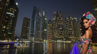 Amazing Dubai Marina \u0026 Marina Mall  🇦🇪 2024