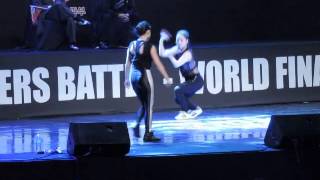 IBUKI vs WAACKXXY FUNK STYLERS BATTLE WORLD FINAL 2014 【WAACKING FINAL】