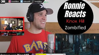 Ronnie Radke  REACTS  to  Knox Hill's  REACTION  to  "Zombified"  (Falling in Reverse)
