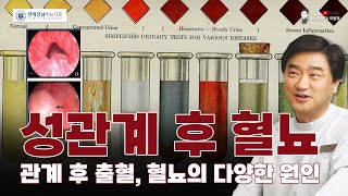 성관계 후 혈뇨 – 관계 후 출혈, 혈뇨의 다양한 원인