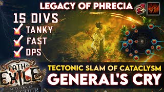 Update | Cyclone General's Cry Tectonic Slam of Cataclysm Legacy of Phrecia event