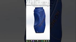 SOLIDWORKS | DECATHLON PLASTIC BOTTLE |PART 2 | DESIGN AND ANIMATION #shorts #shortvideo #short