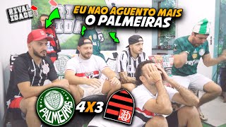 React Palmeiras 4x3 Flamengo | Melhores momentos | Gols | Palmeiras Campeão Supercopa do Brasil
