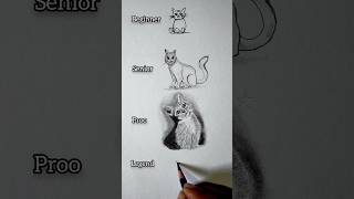 how to draw a cat 🐈😱🔥#art #drawing #youtubeshorts #shorts #viral #@ArtwithBir_9