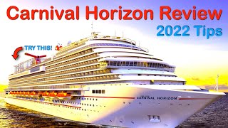 Carnival Horizon 2022 Review | WATCH BEFORE CRUISING