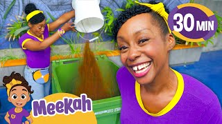 Learn Recycling with Meekah! | BEST OF MEEKAH! | Learn Colors and Science with Blippi!