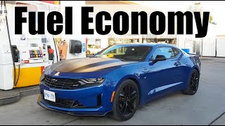 2022 Chevrolet Camaro - Fuel Economy MPG Review + Fill Up Costs