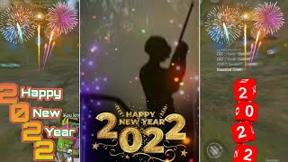👋Jate Huye💥31 December Ke Sath || Happy New Years Video || Pubg New Years 2022 #shorts