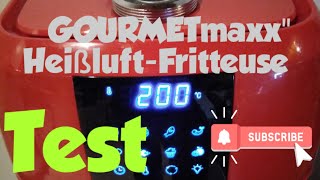 GourmetMaxx - Heißluft - Fritteuse 9 in 1 - Test.Ohne Öl.