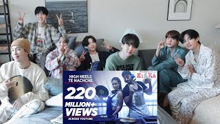 BTS REACTION TO BOLLYWOOD SONG ( HIGH HEELS TE NACHCHE SONG ) l @kawailife