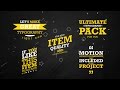 After Effects Template: Dynamic Typography Pack