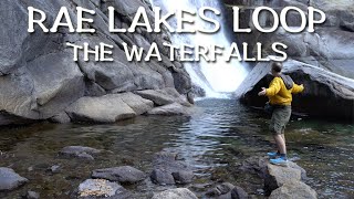 Rae Lakes Loop | ALL THE WATERFALLS | backpacking Kings Canyon National Park