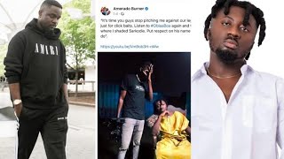 Amerado reveals why he dissed Sarkodie in his new song[SHOCKING]