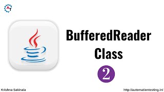 Buffered Reader Class to Read Data from Text File in Java | Java Tutorial For Beginners | Java Input