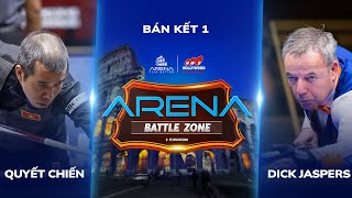 TRẦN QUYẾT CHIẾN VS DICK JASPERS | BÁN KẾT 1 ARENA BATTLE ZONE 2024